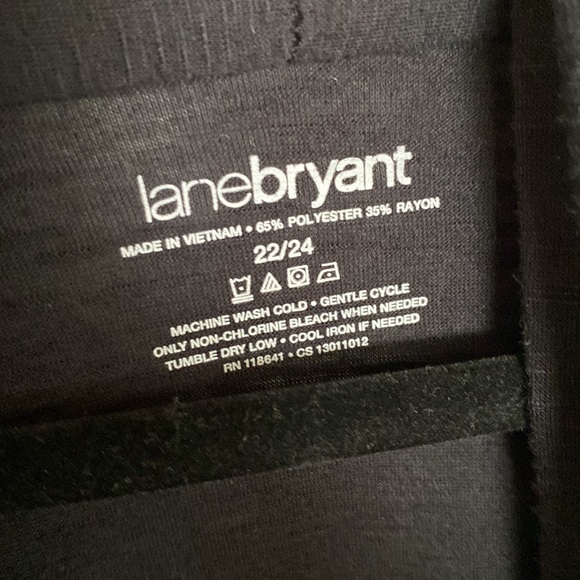 Lane Bryant Sleeveless Racerback Cardigan Shrug 22/24 - Picture 5 of 5